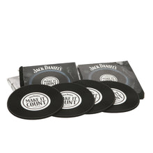 Load image into Gallery viewer, 4 x 4 pack Official Jack Daniels "MAKE IT COUNT" VINYL COASTERS (16 Coasters)