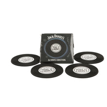 Load image into Gallery viewer, 4 x 4 pack Official Jack Daniels "MAKE IT COUNT" VINYL COASTERS (16 Coasters)