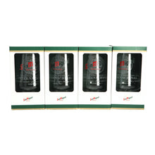 Load image into Gallery viewer, 4 x Official San Miguel Chalice Internacional Pint Beer Glasses Nucleated 20oz