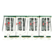 Load image into Gallery viewer, 4 x Official San Miguel Chalice Internacional Pint Beer Glasses Nucleated 20oz