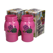 Load image into Gallery viewer, 2 X New Rare PINK Dead Mans Fingers Skull Head Spiced Rum Glass 3/4 pint