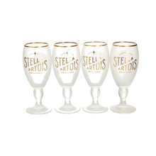Load image into Gallery viewer, 4 x Stella Artois Special Edition Frosted Glasses 1/2 Pint mancave collecatbles