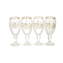 Load image into Gallery viewer, 4 x Stella Artois Special Edition Frosted Glasses 1/2 Pint mancave collecatbles