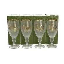 Load image into Gallery viewer, 4 x Stella Artois Special Edition Frosted Glasses 1/2 Pint mancave collecatbles