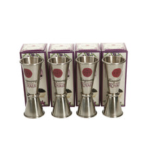 Load image into Gallery viewer, 4 x 25ml/50ml Spirit Measure Double Jigger Tanqueray. Bar. Party. Royale