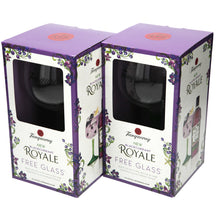 Load image into Gallery viewer, 2 x Tanqueray Royale Green Steamed Balloon Glass. BOXED.COLLECTABLES.Bar. Pub