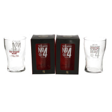 Load image into Gallery viewer, 4 x Tetley's No 4 Premium Lager One Pint 20oz Bitter Glass