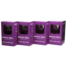 Load image into Gallery viewer, 4 x Whitley Neill CRYSTAL COPA PURPLE Balloon Glasses. NEW Design.