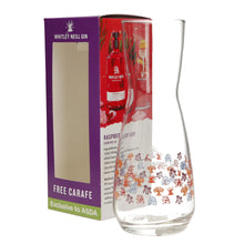 Load image into Gallery viewer, 1 x WHITLEY NEILL HANDCRAFTED GIN BRANDED CLEAR DECANTER CARAFE 1L 2021 HOME BAR
