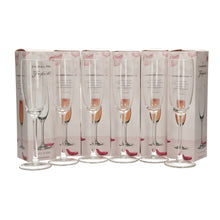 Load image into Gallery viewer, 6 x Freixenet Cava Chambord Flutes. New. Bar. Party. Celebrations