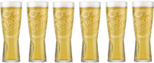 Load image into Gallery viewer, 6 Peroni Half Pint Signature Glasses New. Bar. Party. Collectables