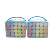 Load image into Gallery viewer, 4 X 20 = 80 Sticks Pavement Path Street Jumbo Chalk 7 Assorted Colours Thick