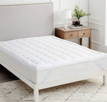 Load image into Gallery viewer, Bedsure Mattress Topper Quilted Mattress Cover Overfilled SINGLE 90x190 washable