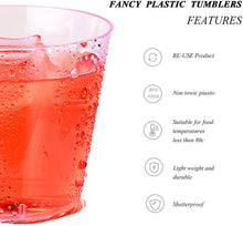 Load image into Gallery viewer, Disposable Shot Glasses Clear Plastic Party Jelly Cups Tumblers 2cl 30ml