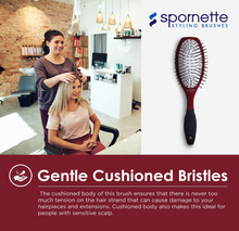 Load image into Gallery viewer, Spornette Looper Brush for Hair Extensions and Wigs, Extensions Wig Hair Brush