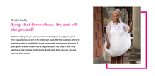 Load image into Gallery viewer, Bridal Buddy Original Genuine Brand Hold Wedding Dress Up, Toilet Dress Hold Up 34'' PETITE/ SMALL