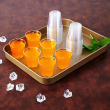 Load image into Gallery viewer, Disposable Shot Glasses Clear Plastic Party Jelly Cups Tumblers 2cl 30ml