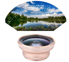 Load image into Gallery viewer, Elecguru HD Clip on Camera Lens Kit Universal 18X Zoom Telephoto Lens 15X Macro