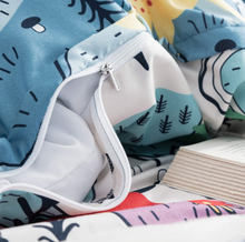 Load image into Gallery viewer, Bedsure Single Duvet Set- Kids Dinosaur Bedding Set and Pillow case 135x200CM SINGLE BED