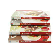 Load image into Gallery viewer, 4 X Diet Cook Books French Greek Italian Thai with DVD Weight Loss Book Bodytrim