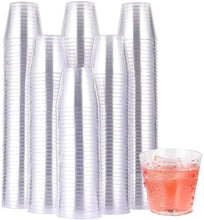 Load image into Gallery viewer, Disposable Shot Glasses Clear Plastic Party Jelly Cups Tumblers 2cl 30ml