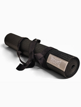 Load image into Gallery viewer, Pineapple Yoga Exercise Mat Carry Strap Black Easy Carry Light Yoga Mat