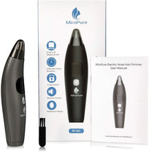 Load image into Gallery viewer, MiroPure Waterproof Nose Ear Face Hair Trimmer for Women/ Men Manscaping w/ LCD