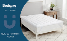 Load image into Gallery viewer, Bedsure Mattress Topper Double EURO Quilted Mattress Cover Double Bed Size +38CM