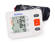 Load image into Gallery viewer, NURSAL UPPER ARM DIGITAL BLOOD PRESSURE MONITOR AUTOMATIC BLOOD PRESSURE MACHINE