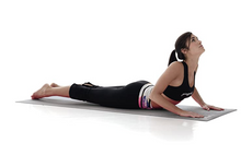 Load image into Gallery viewer, Pineapple Yoga Exercise Mat Carry Strap Black Easy Carry Light Yoga Mat