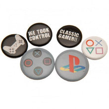 Load image into Gallery viewer, Playstation - Playstation Button Badge Set - Badges..