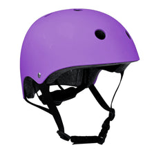 Load image into Gallery viewer, Purple Kids Helmet for Scooters and Bikes RollerMAX size medium
