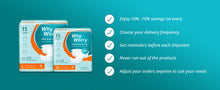 Load image into Gallery viewer, WhyWorry Adult Nappies for Women and Men, Medium, 15 Count Disposable Adult Diapers, Incontinence Briefs with Maximum Absorbency, Overnight Protection, Odor Control, Unisex
