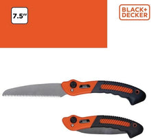 Load image into Gallery viewer, BLACK+DECKER Folding Pruning Saw - 22.5 x 6 x 3.5 cm - Serrated Steel
