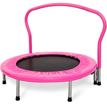Load image into Gallery viewer, Fitness 36&quot; Jumping Trampoline For Kids, Fitness Rebounder 136KG Max Weight pink
