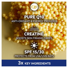 Load image into Gallery viewer, 3 x NIVEA Q10 Anti-Wrinkle Power Revitalising Night Cream (50ml) 3 x 50ml
