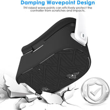 Load image into Gallery viewer, Upgraded Silicone Cover Set for Meta Quest 3S, Protective Soft Quest 3S VR Accessories Including Controllers Grips Cover, Shell Cover and Face Cover, Rocker Covers (black)
