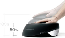 Load image into Gallery viewer, CLOSCA. Foldable helmet for bicycle and electric scooter. BLACK AND SILVER SIZE LARGE
