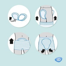 Load image into Gallery viewer, iD Form Extra Plus Extra Long Incontinence Pads | 1 Pack of 21 Incontinence Pads, Odour Control, Hypoallergenic Incontinence Pads, Highly Absorbent Pads, Anti-Leak Protection
