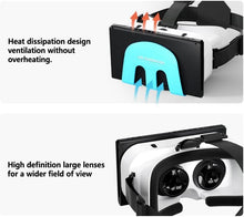Load image into Gallery viewer, RREAKA Switch VR Headset designed for Nintendo Switch VR Headset &amp; Switch oled console with adjustable Lens for a virtual reality gaming experience and for Labo VR 3D Goggles Head Strap
