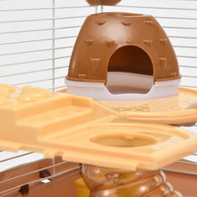 Load image into Gallery viewer, Hamster Cage Small Animal Cage 2 Layers Spacious Tray Design Easy to Clean

