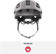 Load image into Gallery viewer, ABUS MTB Helmet MoDrop, Silver, Size S
