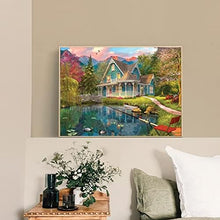 Load image into Gallery viewer, 500 Piece Puzzles for Adults Mountain Villa 20.5 x 15 Inch 500 Piece Jigsaw Puzz
