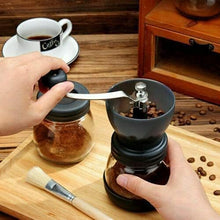 Load image into Gallery viewer, Manual Coffee Grinder with Ceramic Burrs and Lengthen Stainless Steel Handle
