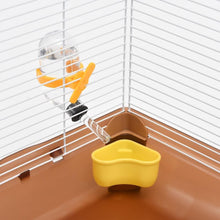 Load image into Gallery viewer, Hamster Cage Small Animal Cage 2 Layers Spacious Tray Design Easy to Clean
