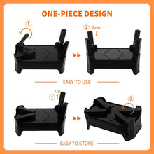 Load image into Gallery viewer, FOREYY 4-in-1 Adjustable Elevated Dog Bowls with Slow Feeder, 4 Height Non Slip
