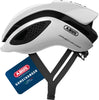 ABUS GameChanger Racing Bike Helmet - Aerodynamic Cycling Helmet Polar White M