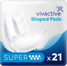 Load image into Gallery viewer, Vivactive Shaped Pads Super - (2900ml) 21 Pack
