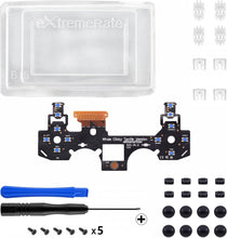 Load image into Gallery viewer, eXtremeRate WHOLE TACTILE Clicky Kit for ps4 Controller Shoulder Face Dpad Buttons, Custom Flashshot Button Stop Flex Cable, Mouse Click Kit for ps4 Controller CUH-ZCT2 JDM-040/050/055
