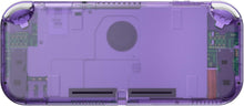 Load image into Gallery viewer, eXtremeRate Clear Atomic Purple DIY Replacement Shell for Nintendo Switch Lite

